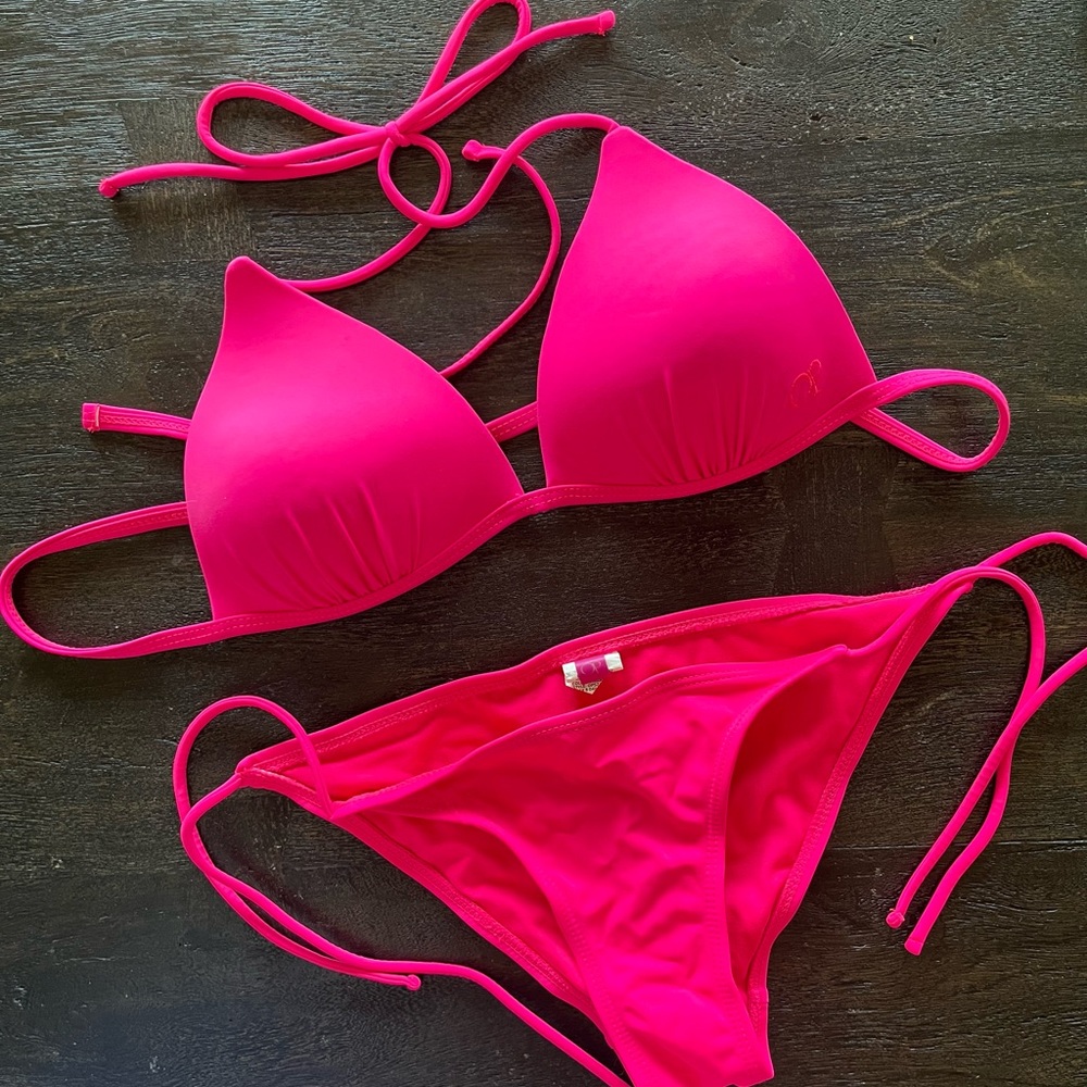Vibrant Pink Bikini Set